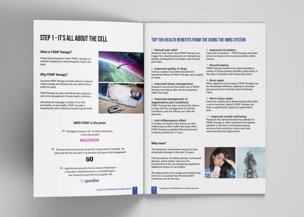 EMPpad eBook design