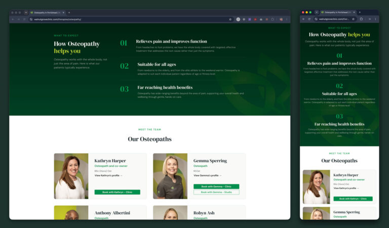Walnut Grove Clinic Website