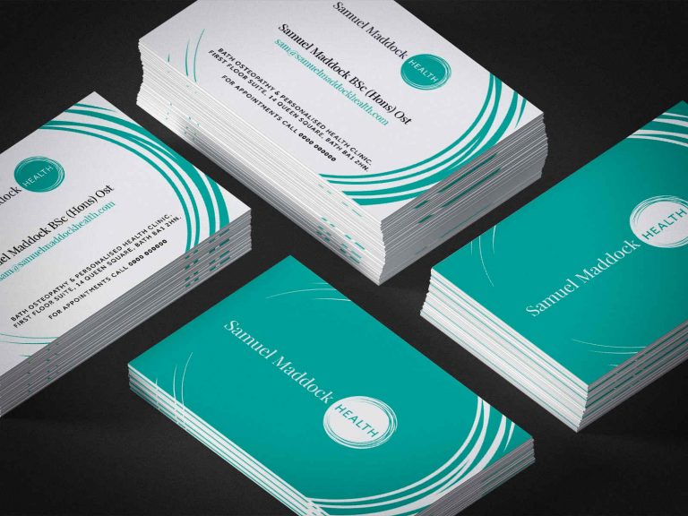 Samuel Maddock Osteopathy Clinic Branding