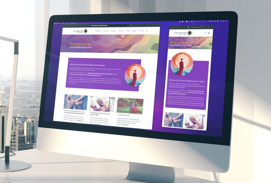 Sue Brayne Astrologer website design