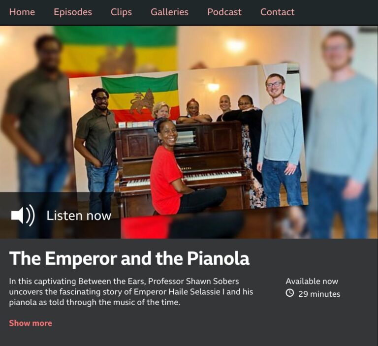 The Emperor and the Pianola BBC Radio 3