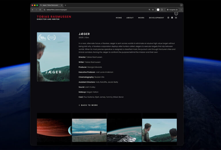 Tobias Rasmussen Films